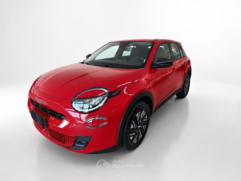 Fiat 600 (2023-->) Hybrid 2025 Rosso — foto 1 di 19