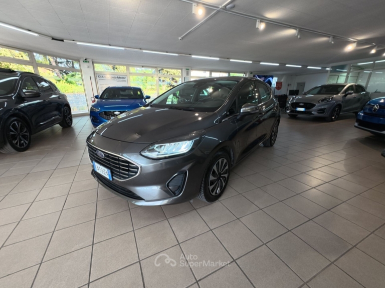 Ford Fiesta Titanium 1.1 75 CV 2023 Grigio — foto 1 di 20