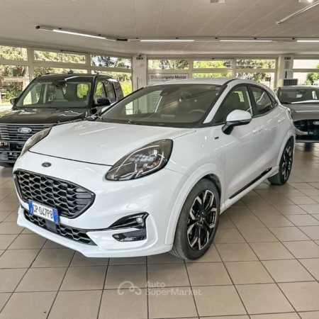 Ford Puma '19-> ST-Line X 1.0 EcoBoost 2023 Bianco: foto 1 di 20